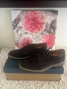 G.H. Bass & Co. Dark Brown Leather Moc Toe Shoe